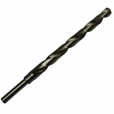 DRILL AMERICA 9/16in x 12in HSS Extra Long Drill Bit with 3/8in Shank DWDDL12X9/16X3/8